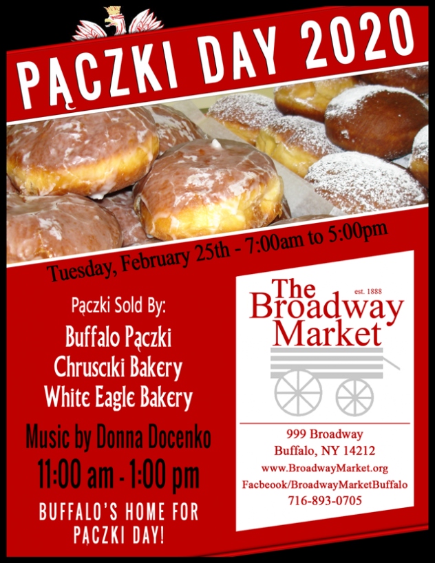 Join us for Pączki Day at the Market on Tuesday, February 25th The